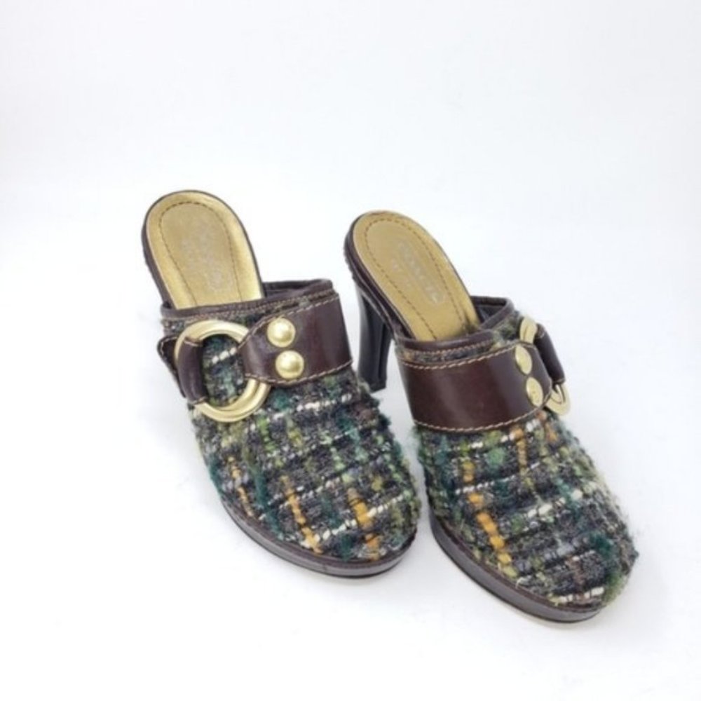Coach Claude Style Sz 6 Mule Clogs